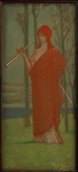 La muse au bord de la mer