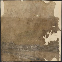 Prospect de Constantinople, Feuille 21, Melchior Lorck, 1559