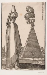 Homme en cape