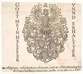 Blason de Melchior Lorck