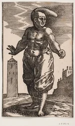 Homme debout avec torse nu