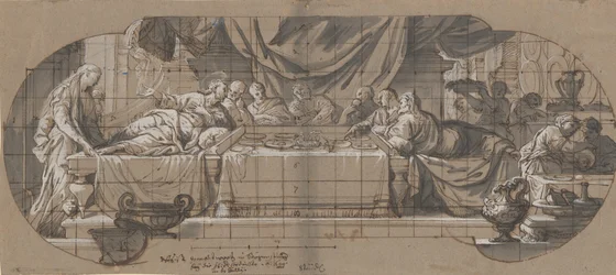 Festin dans la maison de Simon, 1699 ou avant