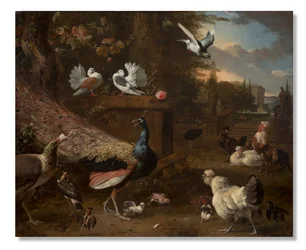 Ménagerie, vers 1680