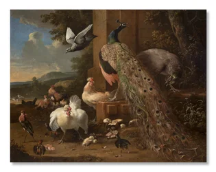 Ménagerie, vers 1680