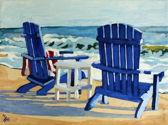 Ombres de plage, 2024