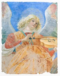 Anges musiciens, vers 1480