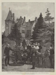 La visite de la reine à l