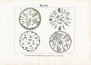 Formes cristallines de divers sels