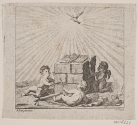 Danois :  Vignet til N. E. Balle "Theses Theologica" (en anglais)
