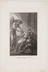 Illustration des Actes des Apôtres, verset 12