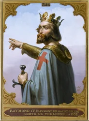 Raymond IV, comte de Toulouse, appelé Raymond de Saint-Gilles, 1843
