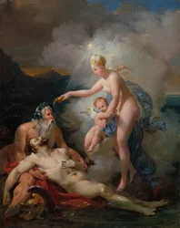 Vénus guérissant Énée, vers 1820