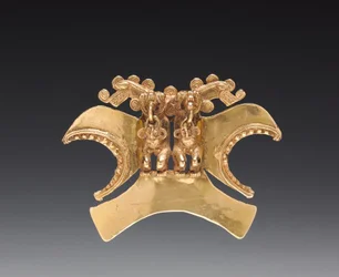 Pendentif à double tête d