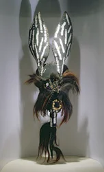 Masque de costume utilisé par les peuples Zapotèques de la région d