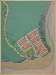 Domaine et jardin de Corlaer, vers 1936