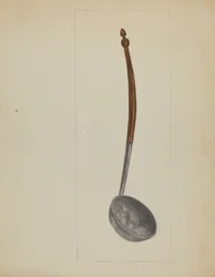 Louche en étain