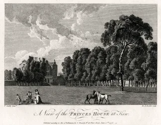 Vue de la Maison des Princes à Kew