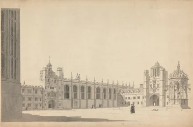La grande cour, Trinity College, Cambridge