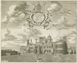 Fisherwick Hall : gravure sur cuivre, nd [1653-1686]