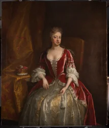 Portrait de Lady Elizabeth Percy, épouse de Charles, 6e duc de Somerset