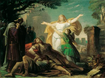 Décor de scène pour Tristan et Isolde de Richard Wagner