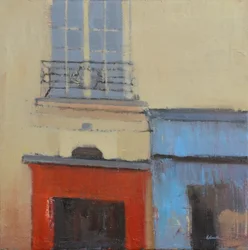 Couleurs de Paris, 2016 (huile sur lin)