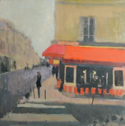 Paris, 3e arrondissement, 2015 (huile sur toile)
