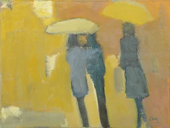 Paris, octobre, 2016 (huile sur lin)