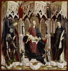 Vierge en majesté avec l