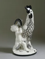 Chérubin avec coq