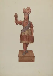 Indien de magasin de cigares, vers 1939