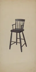 Chaise haute, 1938