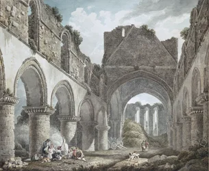 Abbaye de Buildwas, Shropshire, 18e siècle