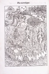 Adam et Ève dans le jardin d