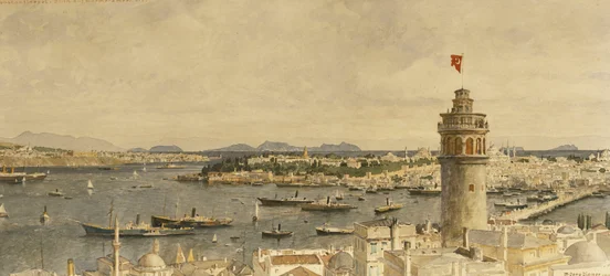 Vue de Constantinople depuis Marmarameer
