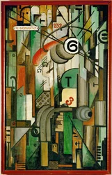 Tramway numéro 6 (huile sur toile)