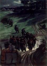 En route pour les tranchées