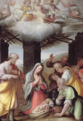 Adoration des bergers, vers 1500