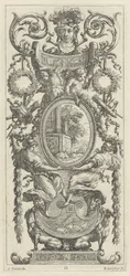 Panneau Ornemental Surmonté d