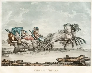 Kibitka, 1810s