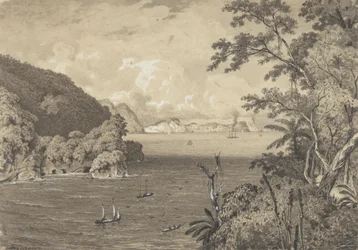 Les Bocas depuis le vieux fort, Macqueripe