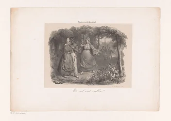 Couple amoureux et mère en colère