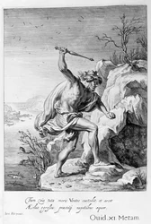 Alcyone et Ceyx transformés en oiseaux, 1655