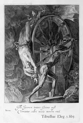 Ixion en Tartare sur la roue, 1655