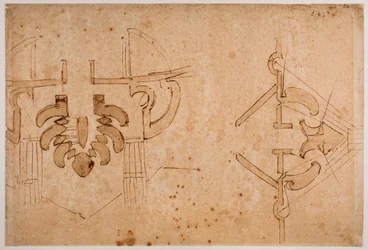 Études de fortification pour une porte