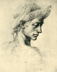 Tête idéale, 1520-1525, 1943