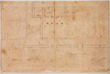 Plan fragmentaire de San Silvestro in Capite