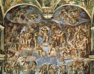 Le Jugement dernier, de la chapelle Sixtine