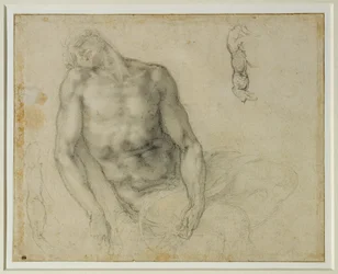 Le Christ mort et deux reprises du bras droit …