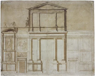 Projet pour la façade de San Lorenzo à Florence, 1516